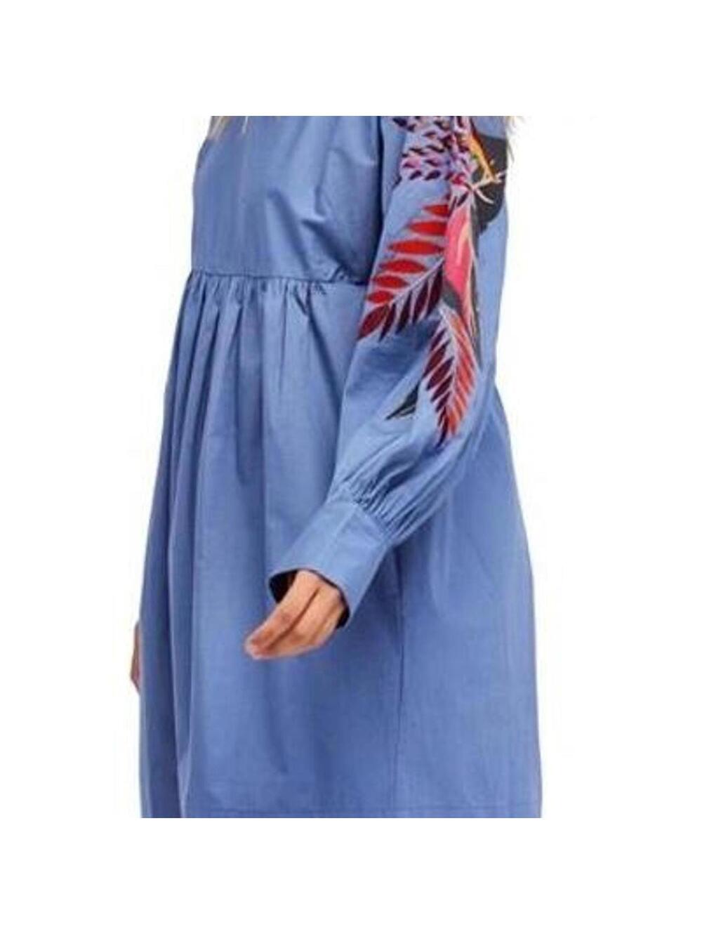 Free people Mini Obsessions Minidress In Blue Combo